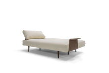 Load image into Gallery viewer, Innovation Living Frode with Wood Arms Sleeper Sofa Bed