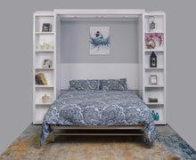 Load image into Gallery viewer, Fusion Wall Beds Library Queen Size EL-QN Multiple Finishes