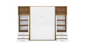 Coutnry/White open drawers in home