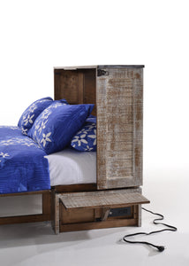Night and Day Poppy Murphy Cabinet Bed MUR-POP-QEN
