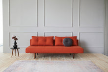 Load image into Gallery viewer, Innovation Living Recast Plus Dark Wood Legs Sleeper Sofa Bed