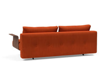 Load image into Gallery viewer, Innovation Living Recast Plus with Walnut Arms Sleeper Sofa Bed