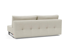 Load image into Gallery viewer, Innovation Living Supremax D.E.L. Chrome Sleeper Sofa Bed
