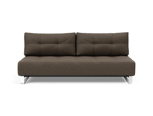 Innovation Living Supremax D.E.L. Chrome Sleeper Sofa Bed