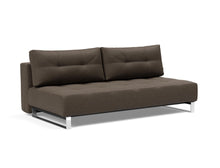 Load image into Gallery viewer, Innovation Living Supremax D.E.L. Chrome Sleeper Sofa Bed