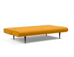 Innovation Living Unfurl Dark Wood Sleeper Sofa Bed