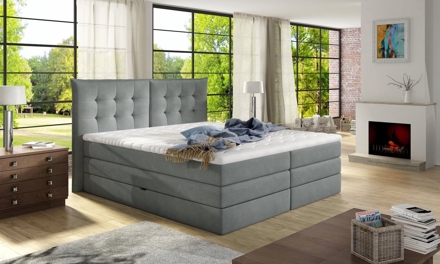 Grey (King, MATTRESS NOT INCLUDED)
